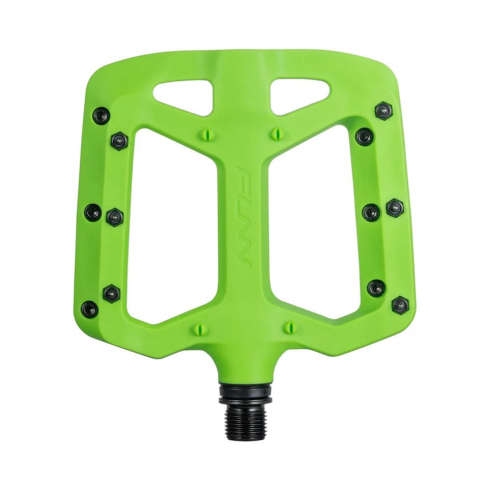 FUNN Taipan pedals composite SB with metal pins - green